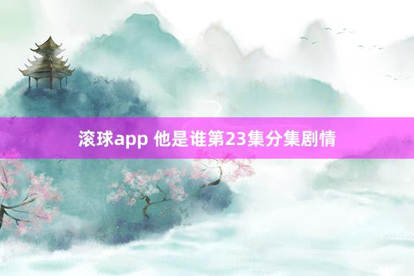 滚球app 他是谁第23集分集剧情