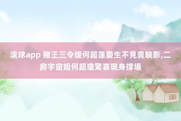 滚球app 賭王三令嫒何超蓮慶生不見竇驍影，二房宇宙姐何超瓊驚喜現身撐場