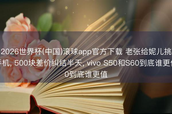 2026世界杯(中国)滚球app官方下载 老张给妮儿挑手机， 500块差价纠结半天， vivo S50和S60到底谁更值