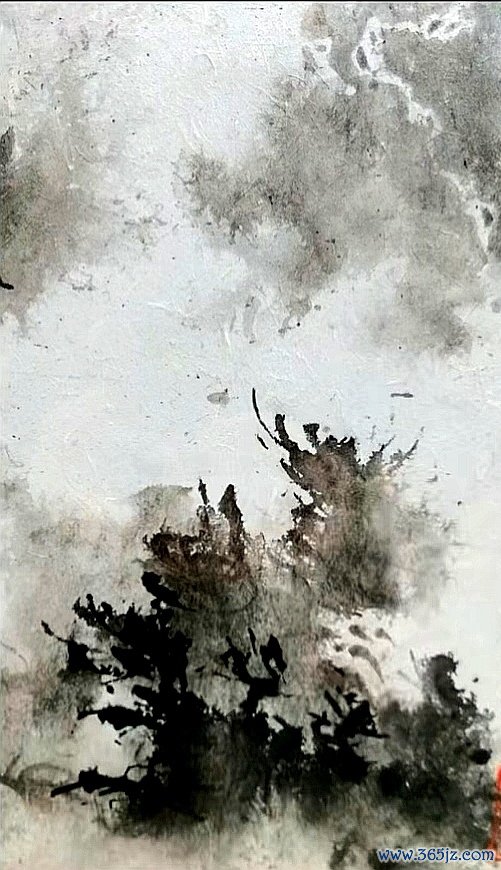 墨香里的17岁：方紫印国画田地