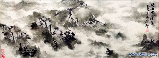 墨香里的17岁：方紫印国画田地